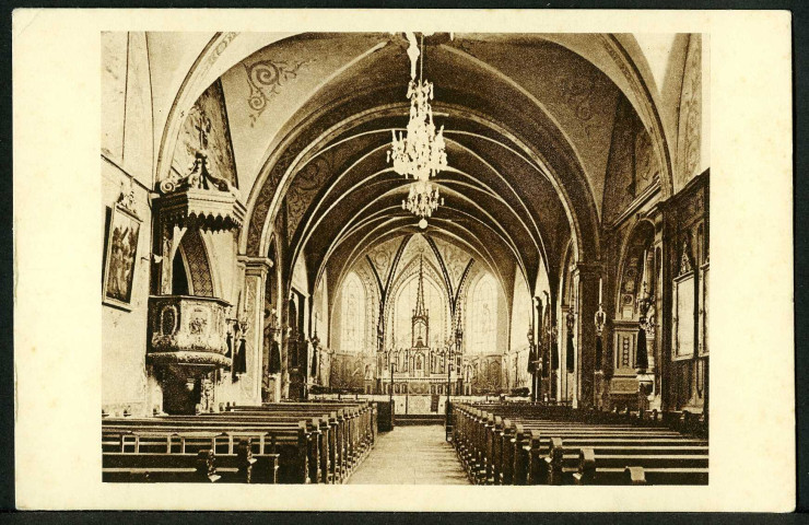 Intérieur de l'église
