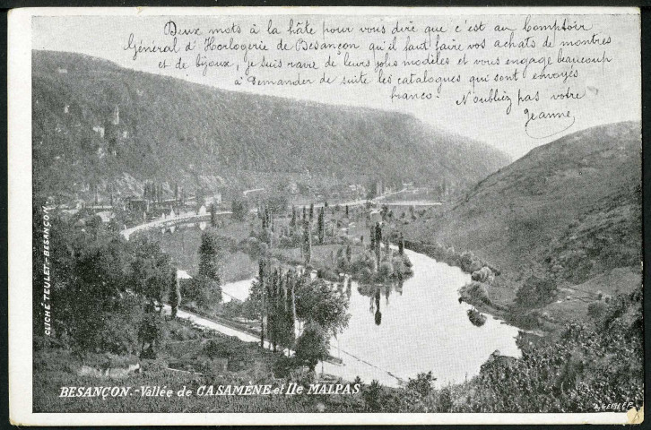 Vallée de Casamène et île Malpas
