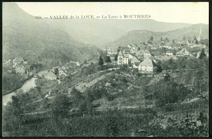 Vue générale et la Loue
