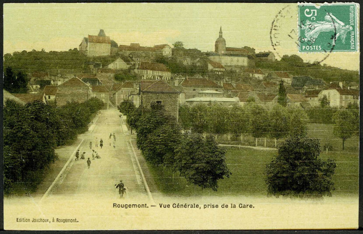 Vue générale prise de la gare