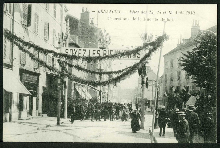 Décorations de la rue de Belfort