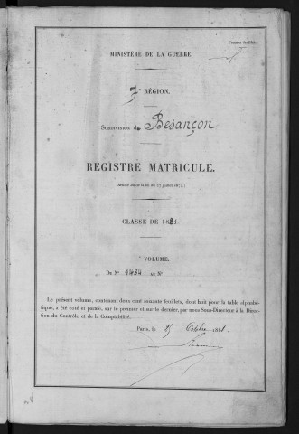 Volume 4, nos 1484 à 1694