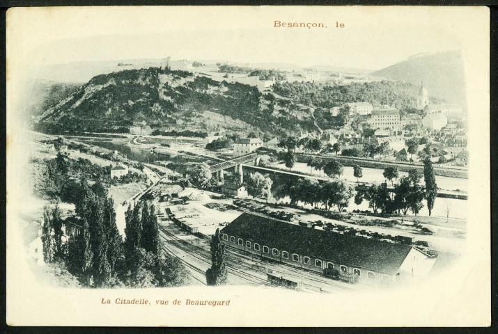 La citadelle vue de Beauregard