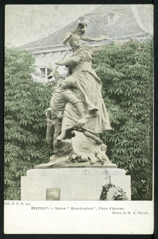 La statue "Quand-Même"
