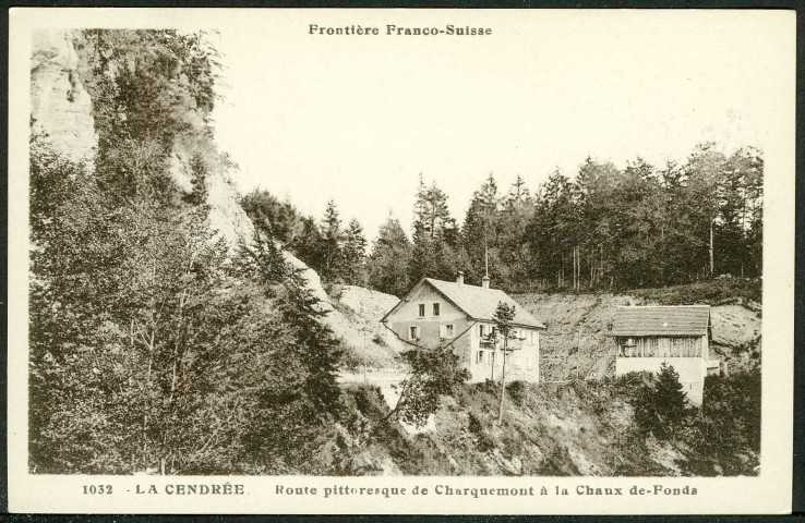 La Cendrée, route pittoresque de Charquemont à La Chaux -de-Fonds