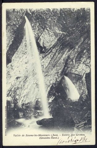 Entrée des grottes