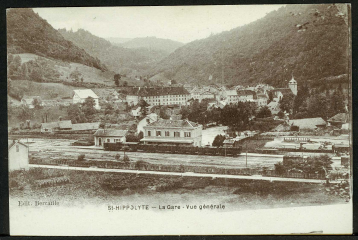 Vue générale de la gare