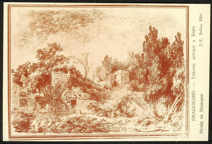 Musée, Fragonard, théâtre antique à Baïes