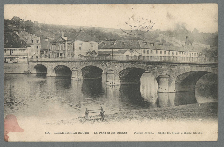 Le pont et les usines