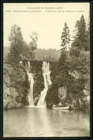 Malbuisson. Cascade de la Source Bleue