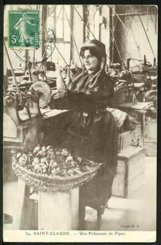 Une polisseuse de pipe