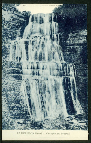 Le Hérisson (Jura). Cascade en Eventail