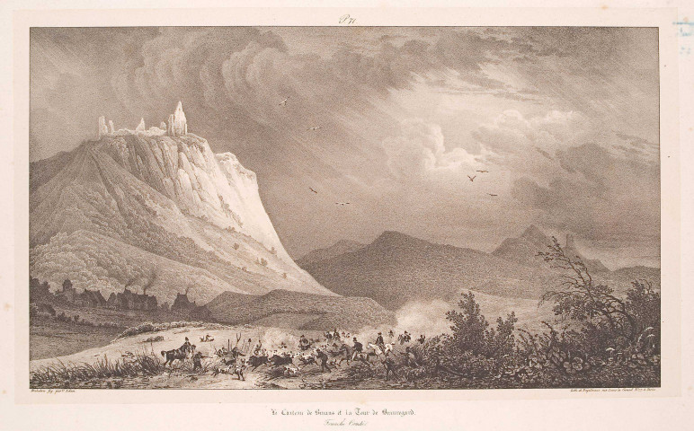 Château de Binans et tour de Beauregard