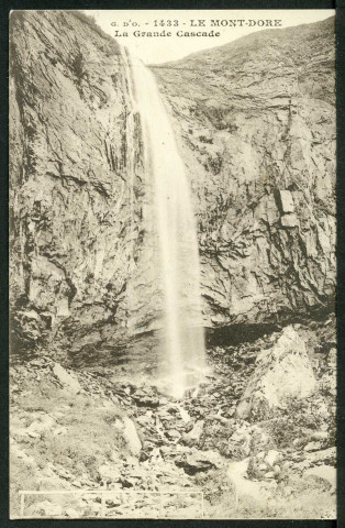Le Mont-Doré, la grande cascade
