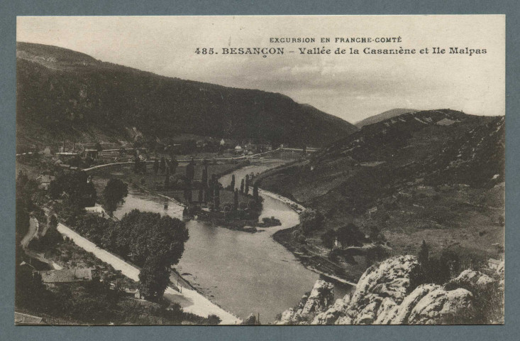 Vallée de la Casamène et île Malpas