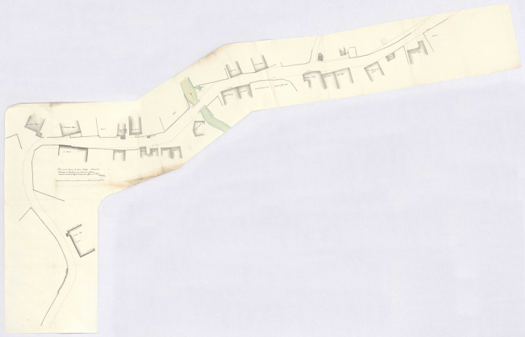 Route de Besançon à Strasbourg par Baume et Clerval.