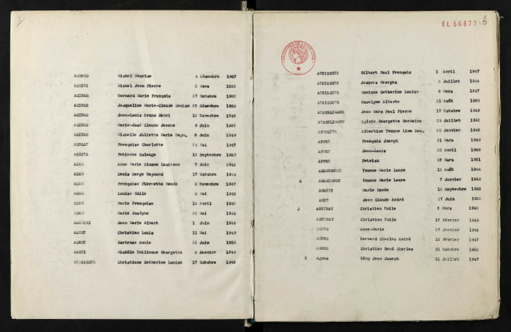 N 1943-1952