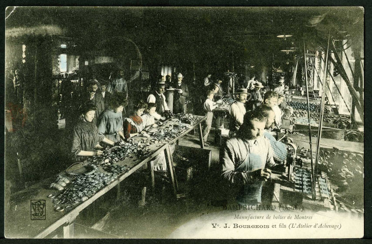 Manufacture de boîtes de montres