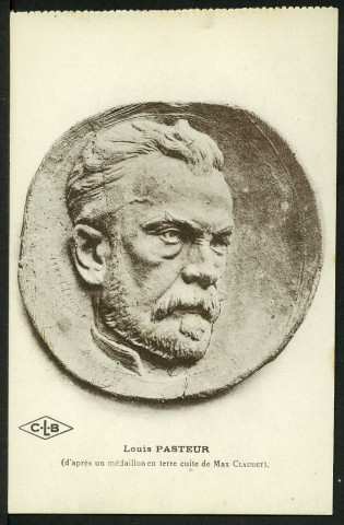 Médaillon de la tête de Pasteur