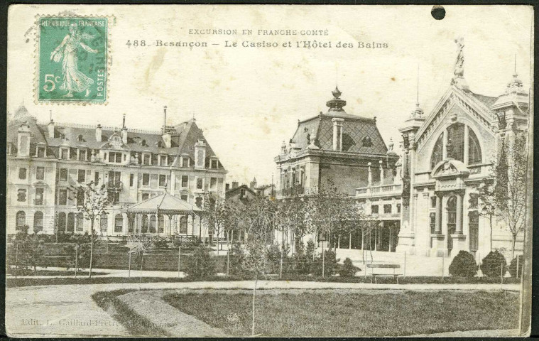 Le casino et l'hôtel des bains