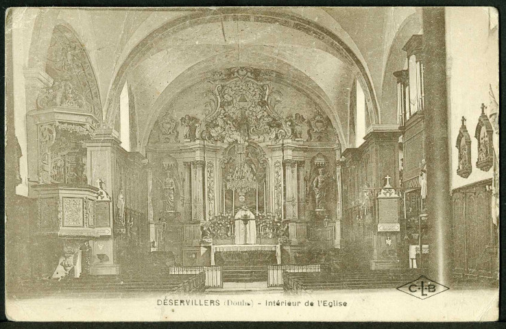 Intérieur de l'église