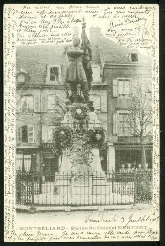 Statue du colonel Denfert