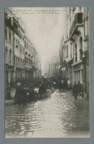 Grande Rue. Les transbordements