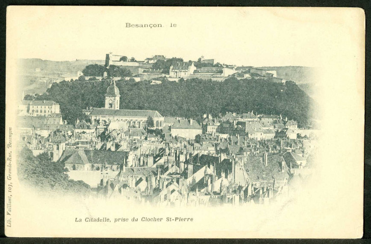 La citadelle vue du clocher de Saint-Pierre