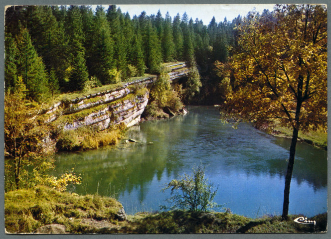 La vallée du Doubs - le défilé d'Entre-Roches