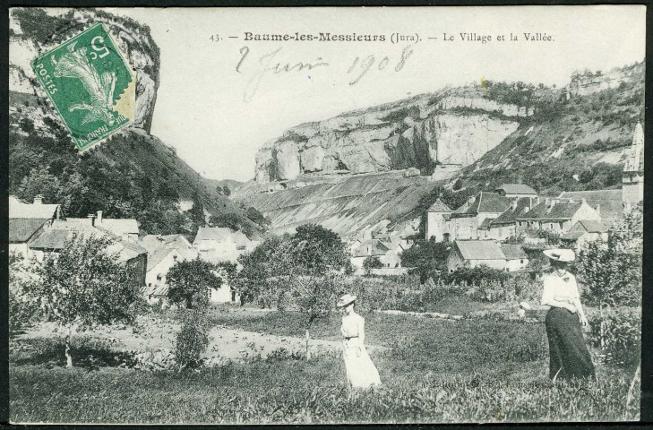 Le village, la vallée