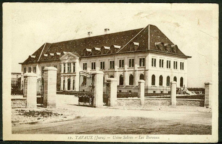 Usine Solvay, les bureaux