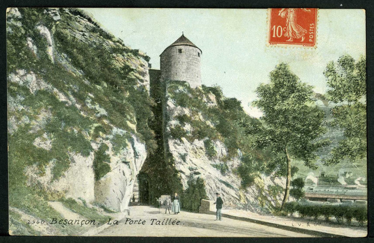 La porte Taillée, coté extérieur