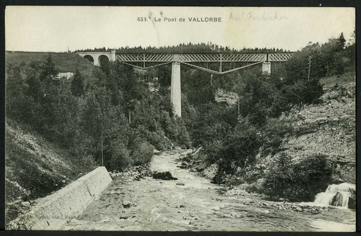 Le pont de Vallorbe