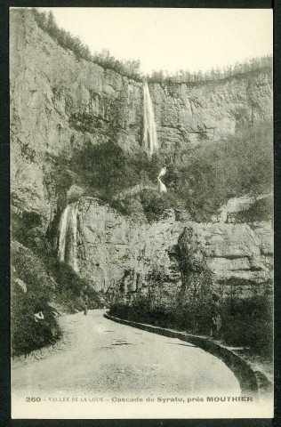 Vallée de la Loue. Cascade du Syratu, près Mouthier