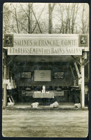 Stands à la Foire Comtoise avant 1940
