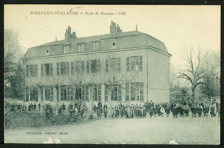 Ecole de garçons, Besançon Saint-Claude
