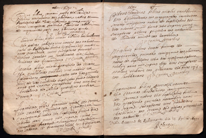B 1690-1737