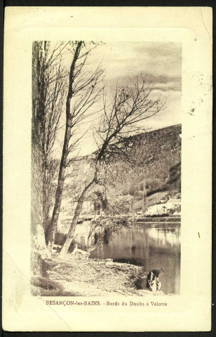 Bords du Doubs à Velotte
