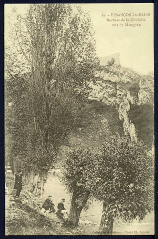Rochers de la citadelle vus de Mazagran
