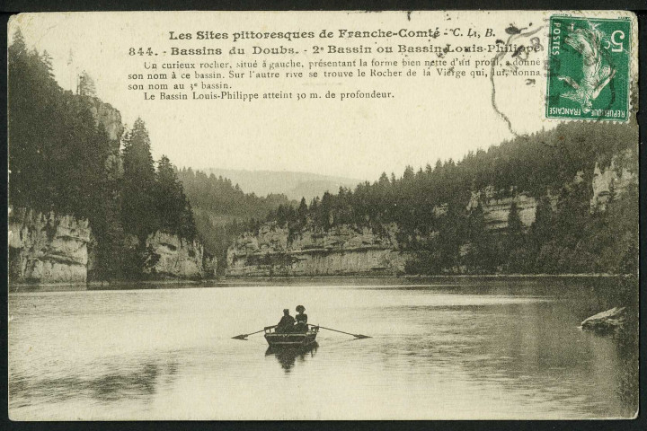 Bassins du Doubs. Deuxième bassin ou bassin Louis-Philippe