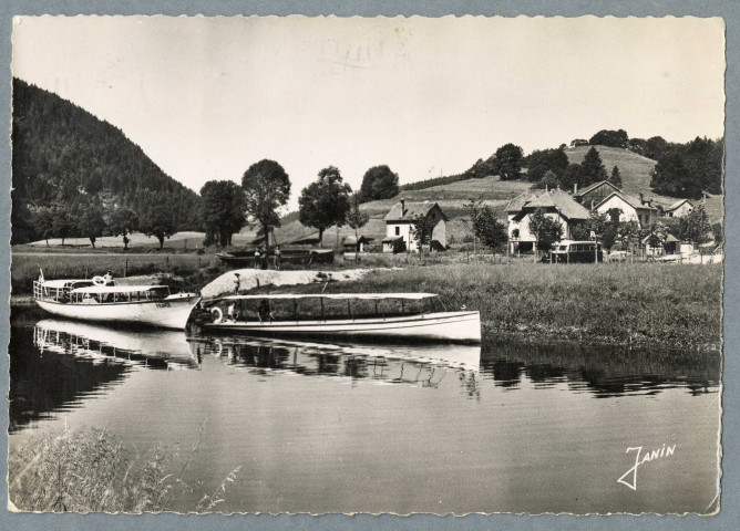 Embarcadère de l'hôtel du Saut du Doubs
