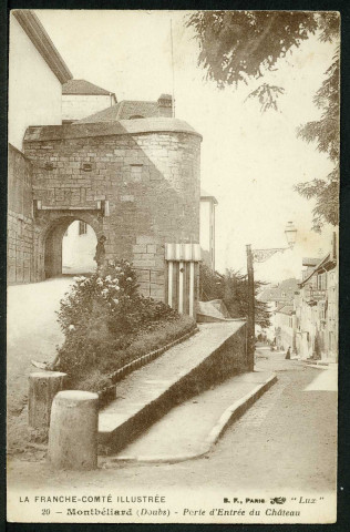 Porte d'entrée du château