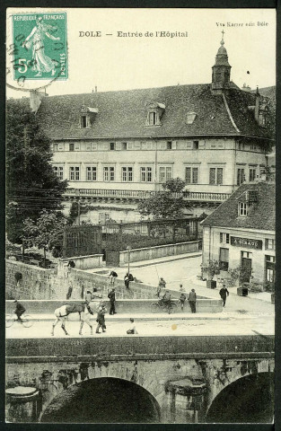 Entrée de l'hôpital