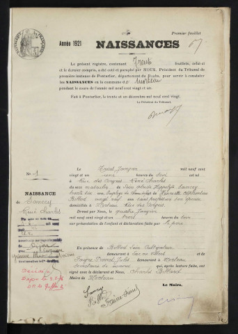 N 1921-1922