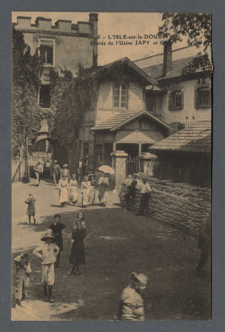 Entrée de l'usine Japy