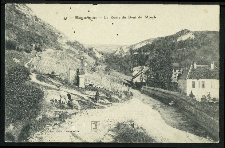 Besançon. La route du Bout-du-Monde