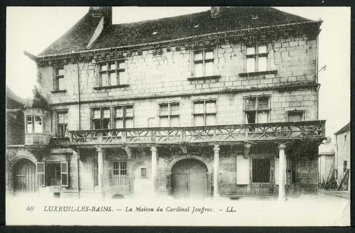 La maison du cardinal Jouffroy