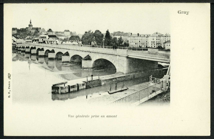 Vue générale, le pont