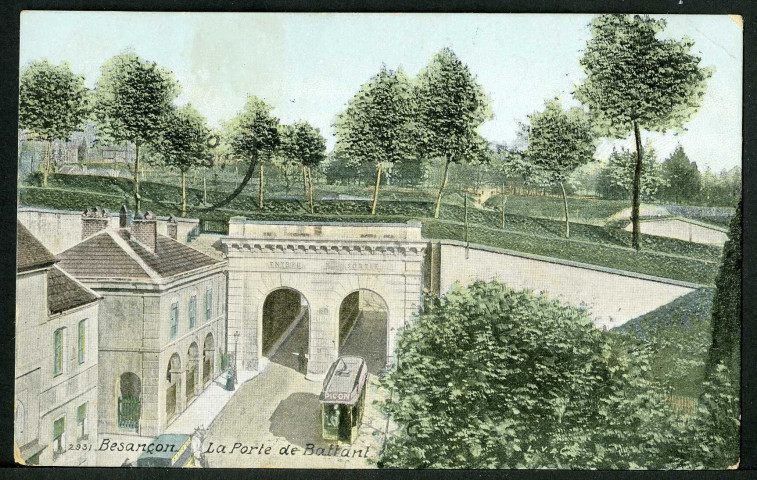 La porte Battant