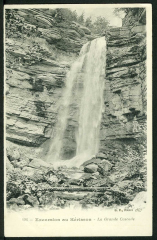 Excursion au Hérisson. La Grande Cascade